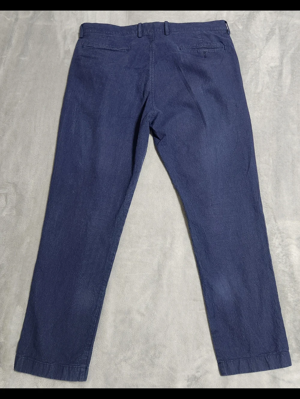 J.Crew The Sutton Blue Linen Blend Pants 34x30